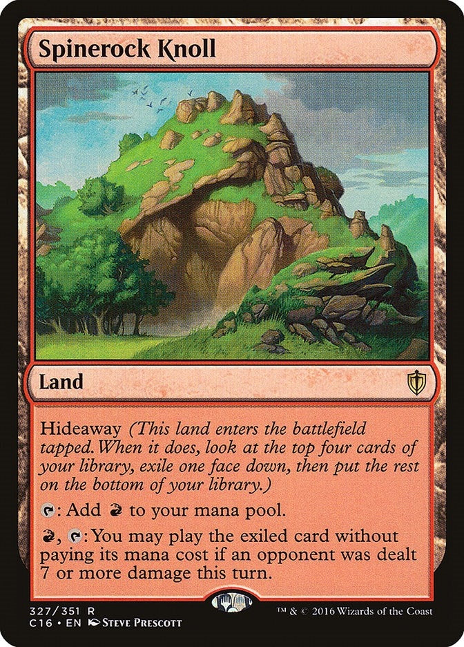 Image for Spinerock Knoll (327) (Commander 2016) (C16) - Magic: The Gathering