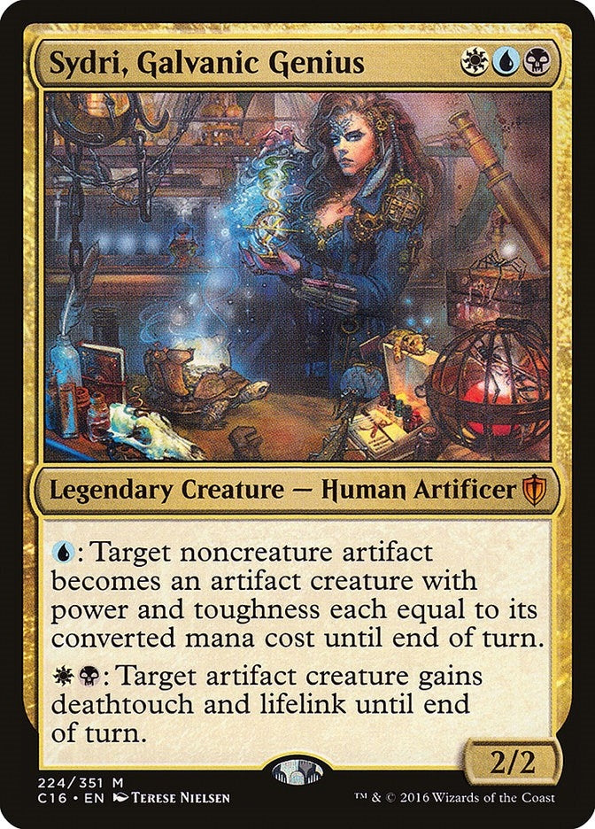 Image for Sydri, Galvanic Genius (224) (Commander 2016) (C16) - Magic: The Gathering