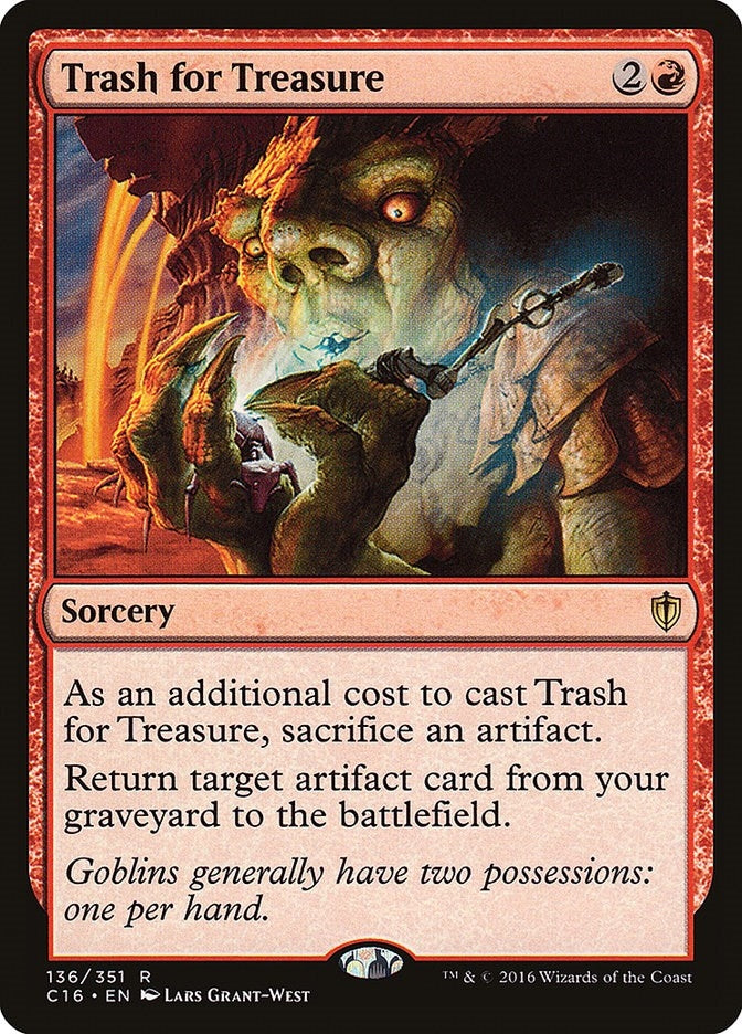 Image for Trash for Treasure (136) (Commander 2016) (C16) - Magic: The Gathering