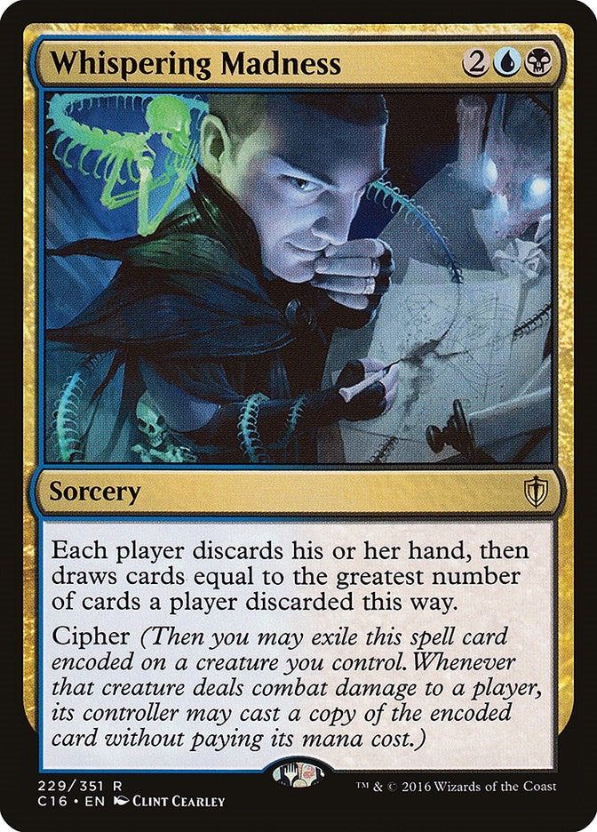 Image for Whispering Madness (229) (Commander 2016) (C16) - Magic: The Gathering