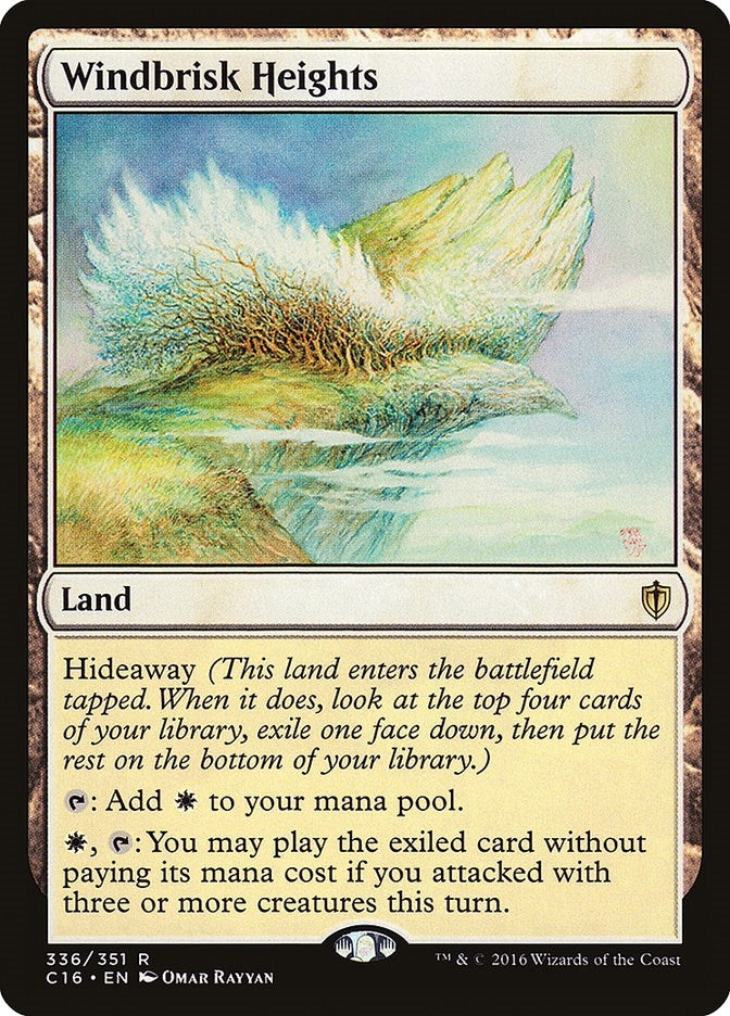 Image for Windbrisk Heights (336) (Commander 2016) (C16) - Magic: The Gathering