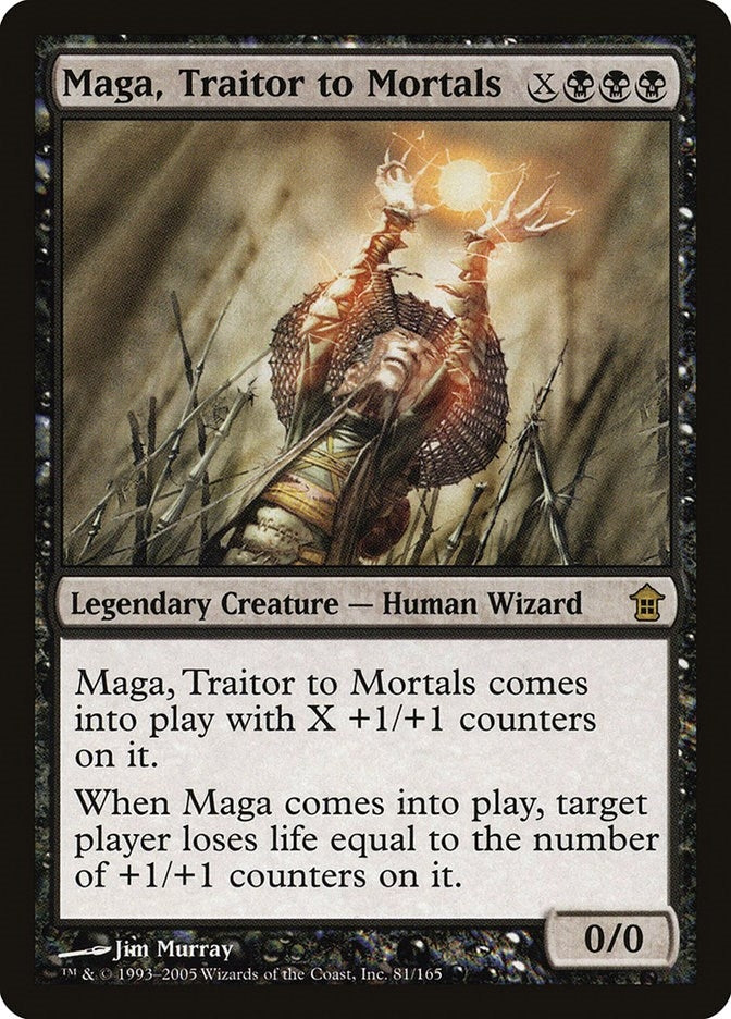 Maga, Traitor to Mortals (81) (Saviors of Kamigawa)