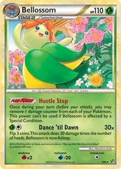 Bellossom - 1/90 (HGSS Undaunted) (001/090) (Deck Exclusives)