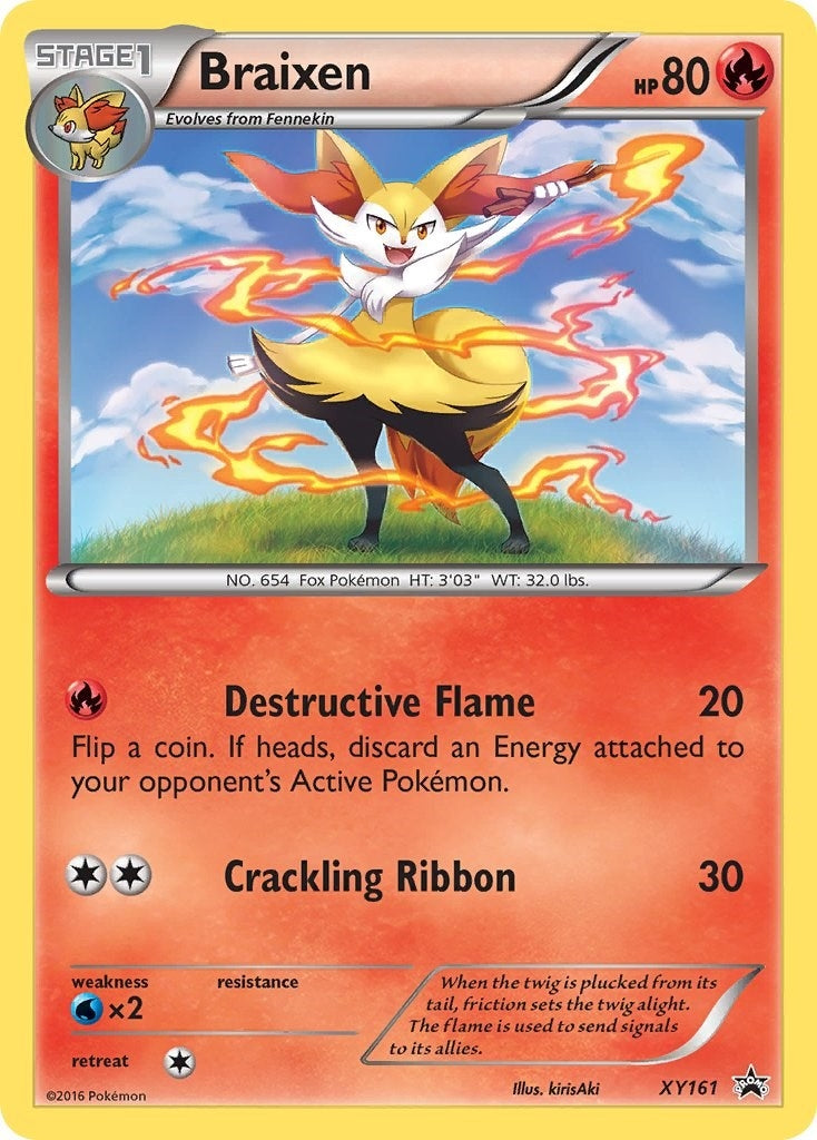 Braixen - XY161 (XY161) (XY Promos)