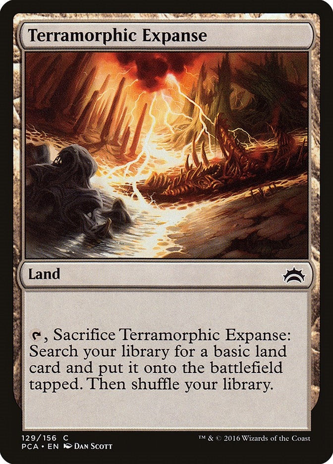 Image for Terramorphic Expanse (129) (Planechase Anthology) (PCA) - Magic: The Gathering