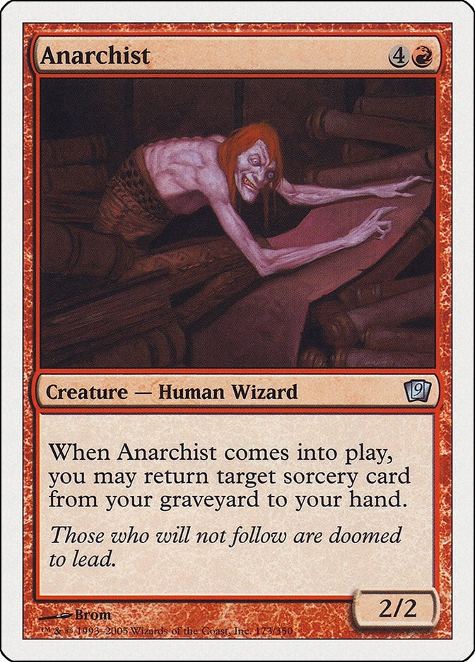 Image for Anarchist (173) (9th Edition) (9ED) - Magic: The Gathering