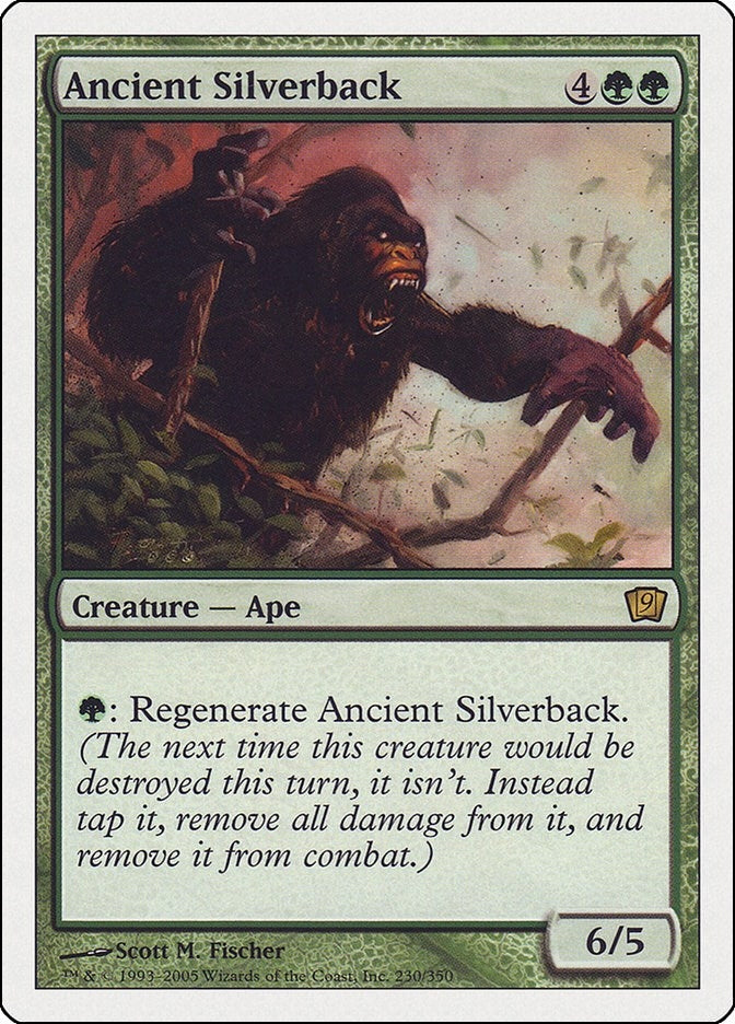 Image for Ancient Silverback (230) (9th Edition) (9ED) - Magic: The Gathering