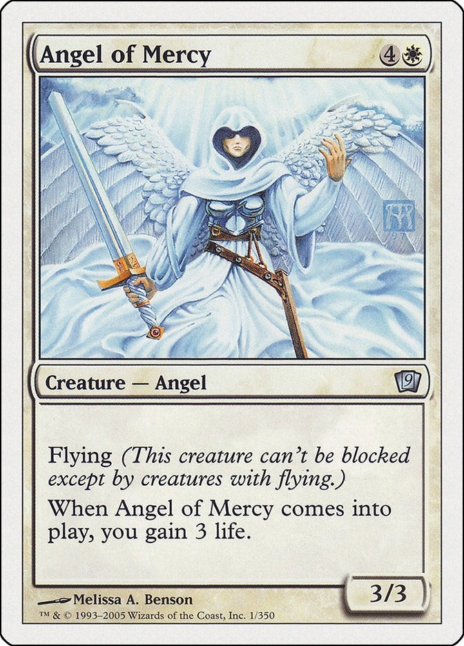 Image for Angel of Mercy (1) (9th Edition) (9ED) - Magic: The Gathering