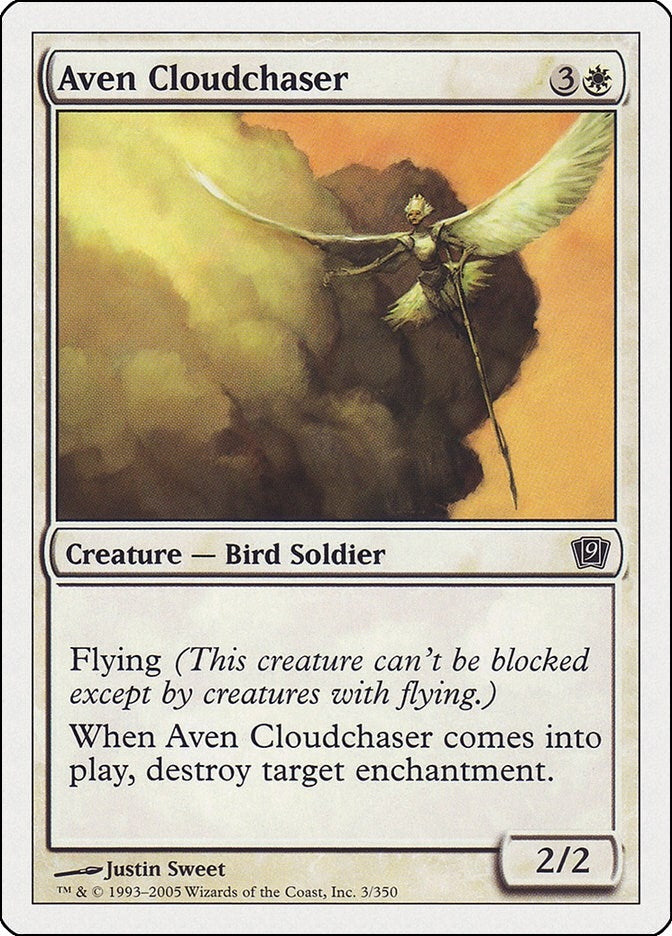 Image for Aven Cloudchaser (3) (9th Edition) (9ED) - Magic: The Gathering