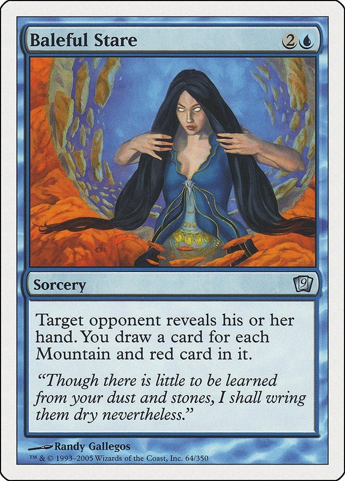 Image for Baleful Stare (64) (9th Edition) (9ED) - Magic: The Gathering