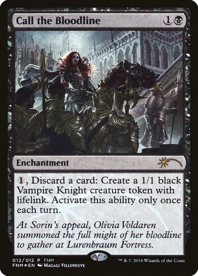 Image for Call the Bloodline (12) (FNM Promos) - Magic: The Gathering