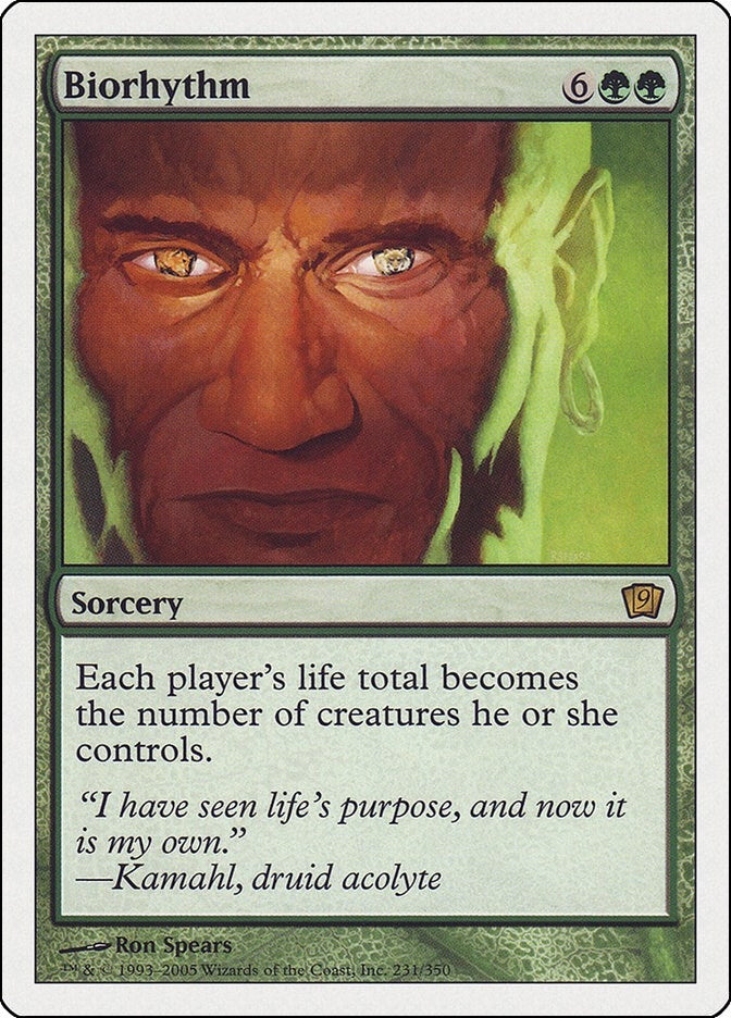 Image for Biorhythm (231) (9th Edition) (9ED) - Magic: The Gathering