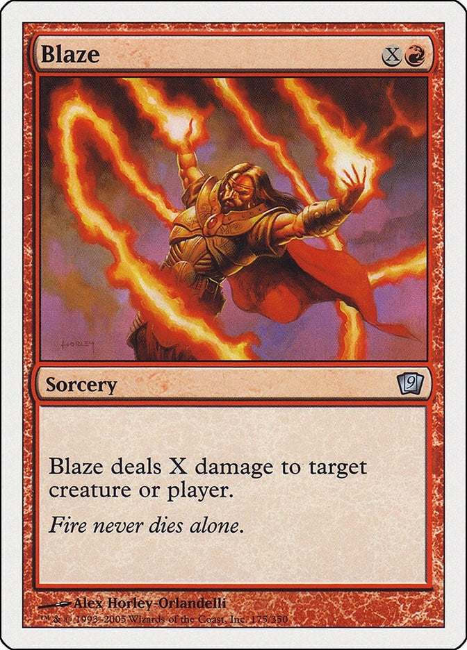 Image for Blaze (175) (9th Edition) (9ED) - Magic: The Gathering