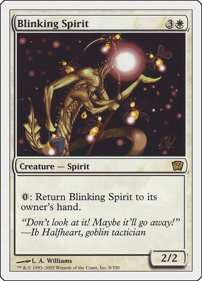 Image for Blinking Spirit (8) (9th Edition) (9ED) - Magic: The Gathering