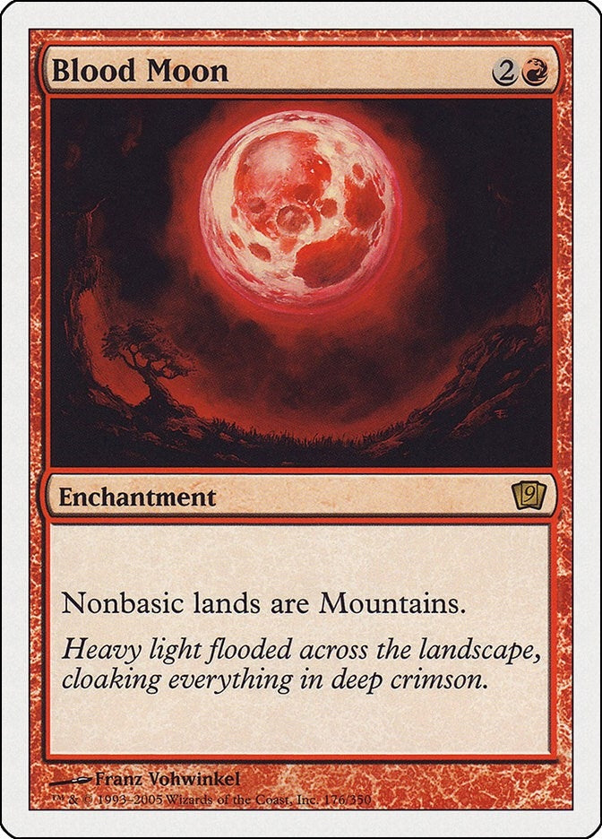 Image for Blood Moon (176) (9th Edition) (9ED) - Magic: The Gathering