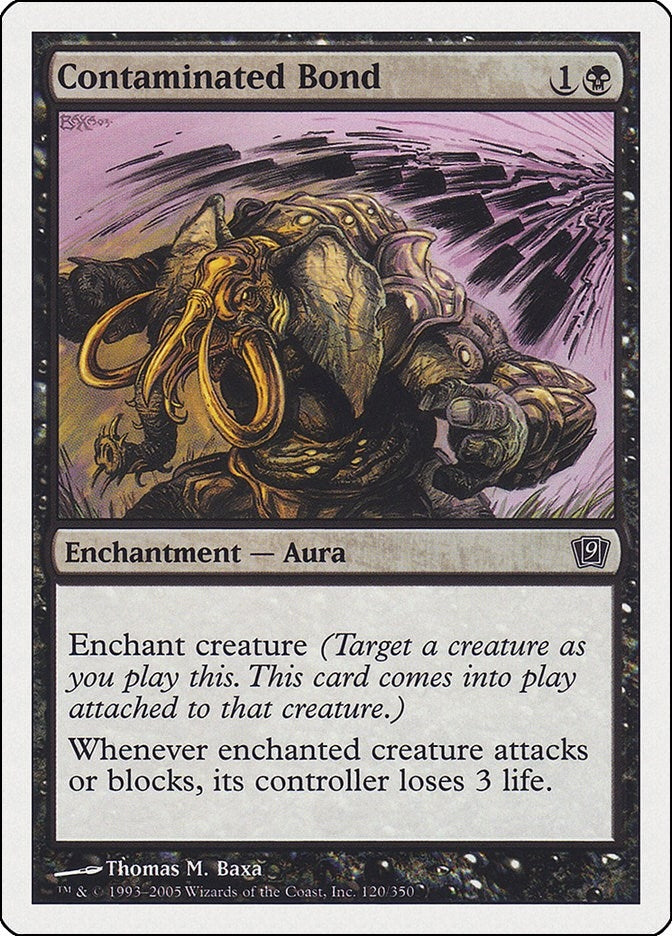 Image for Contaminated Bond (120) (9th Edition) (9ED) - Magic: The Gathering