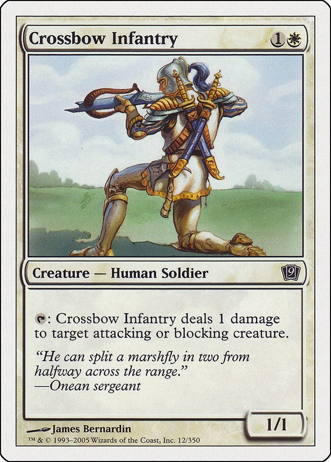 Image for Crossbow Infantry (12) (9th Edition) (9ED) - Magic: The Gathering