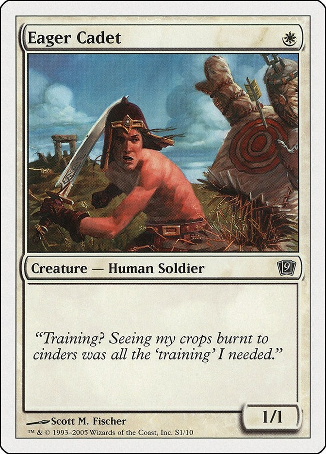 Image for Eager Cadet (S1) (9th Edition) (9ED) - Magic: The Gathering