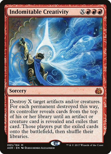 Image for Indomitable Creativity (85) (AER) - Magic: The Gathering