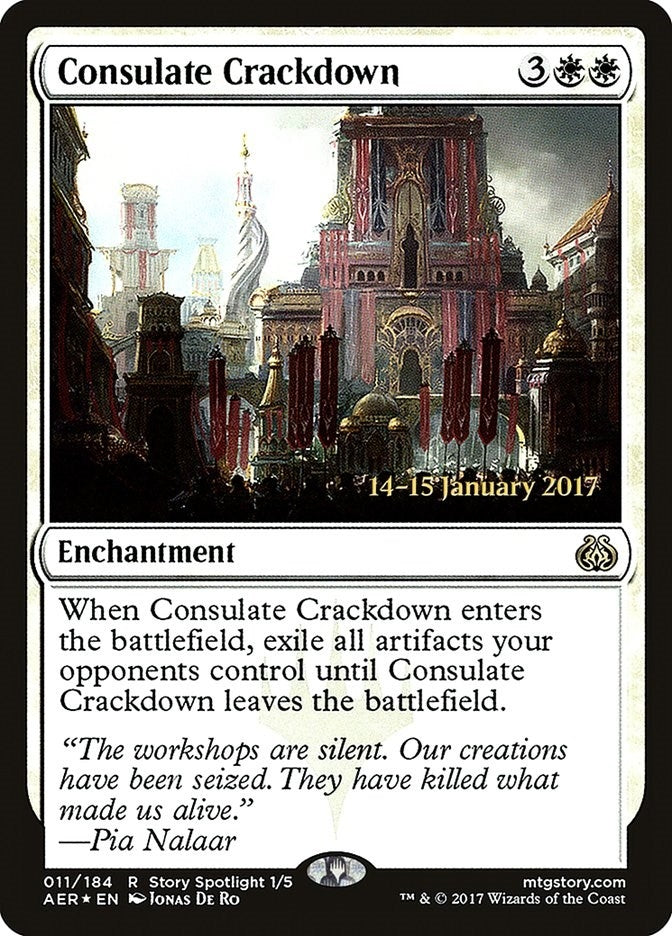 Image for Consulate Crackdown (11) (Prerelease Cards) (PRE) - Magic: The Gathering