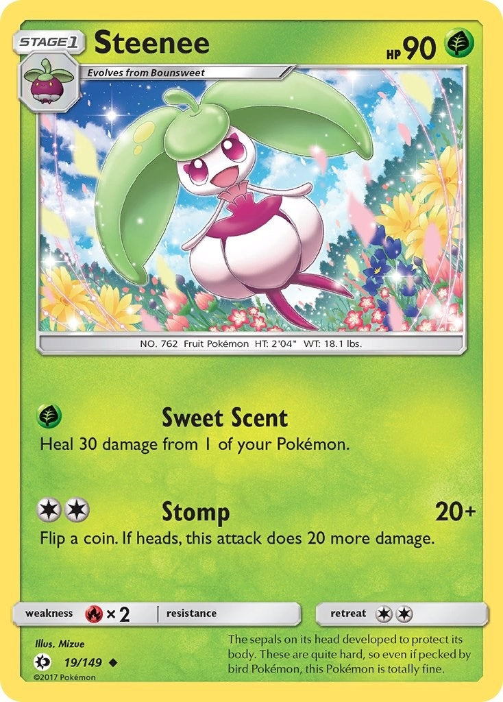 Image for Steenee (19/149) (SM Base Set) - Pokemon