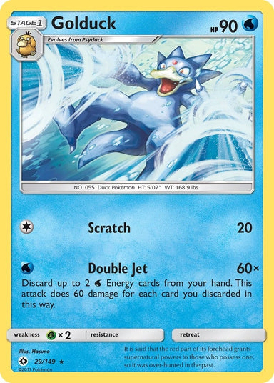 Image for Golduck (29/149) (SM Base Set) - Pokemon