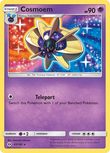 Image for Cosmoem (65/149) (SM Base Set) - Pokemon
