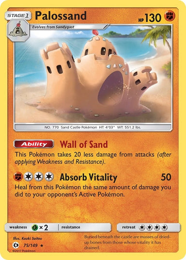 Image for Palossand (75/149) (SM Base Set) - Pokemon