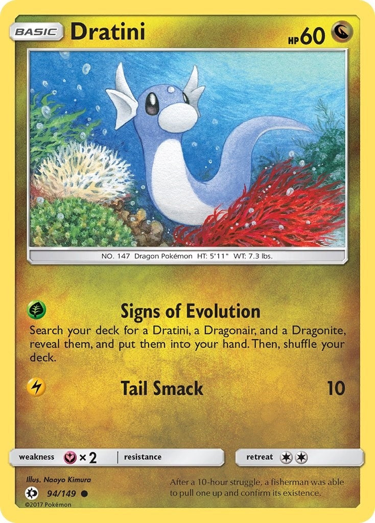 Image for Dratini (94/149) (SM Base Set) - Pokemon