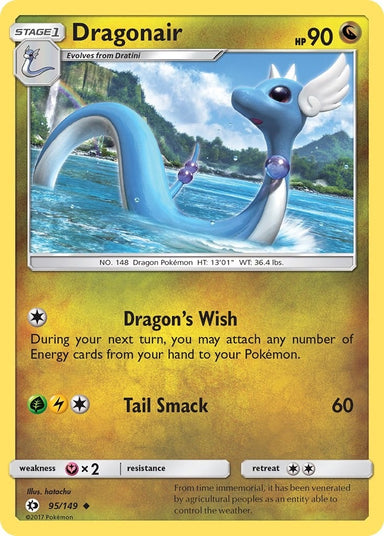 Image for Dragonair (95/149) (SM Base Set) - Pokemon