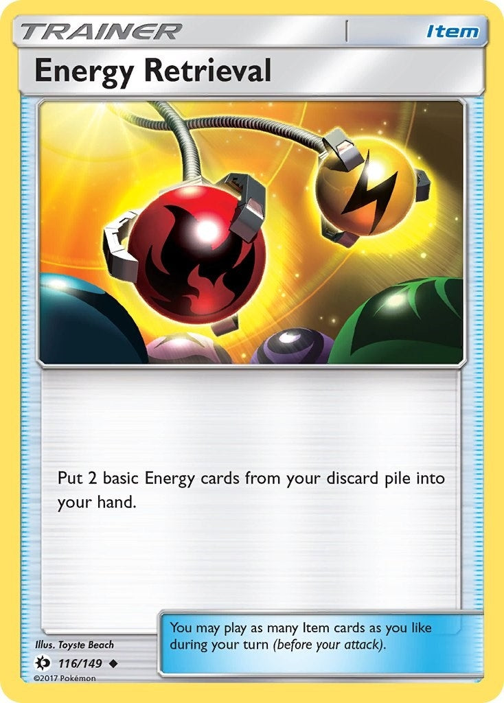 Image for Energy Retrieval (116/149) (SM Base Set) - Pokemon