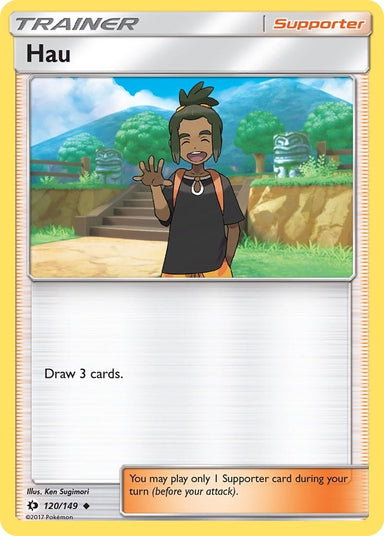 Image for Hau (120/149) (SM Base Set) - Pokemon