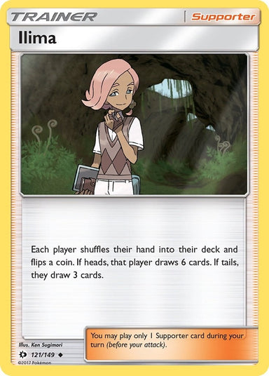 Image for Ilima (121/149) (SM Base Set) - Pokemon