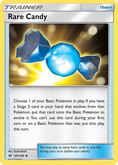 Image for Rare Candy (129/149) (SM Base Set) - Pokemon