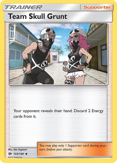 Image for Team Skull Grunt (133/149) (SM Base Set) - Pokemon