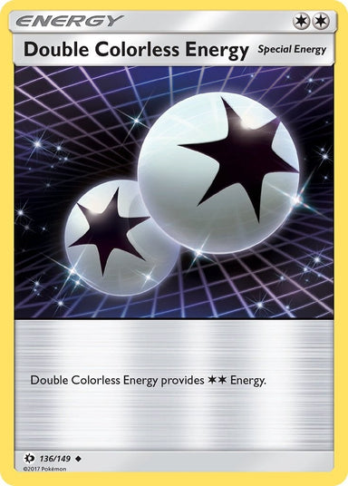 Image for Double Colorless Energy (136/149) (SM Base Set) - Pokemon