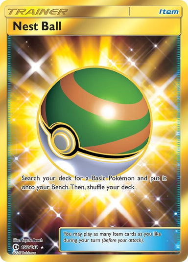 Image for Nest Ball (Secret) (158/149) (SM Base Set) - Pokemon