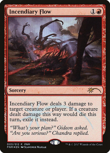 Image for Incendiary Flow (3) (FNM Promos) - Magic: The Gathering