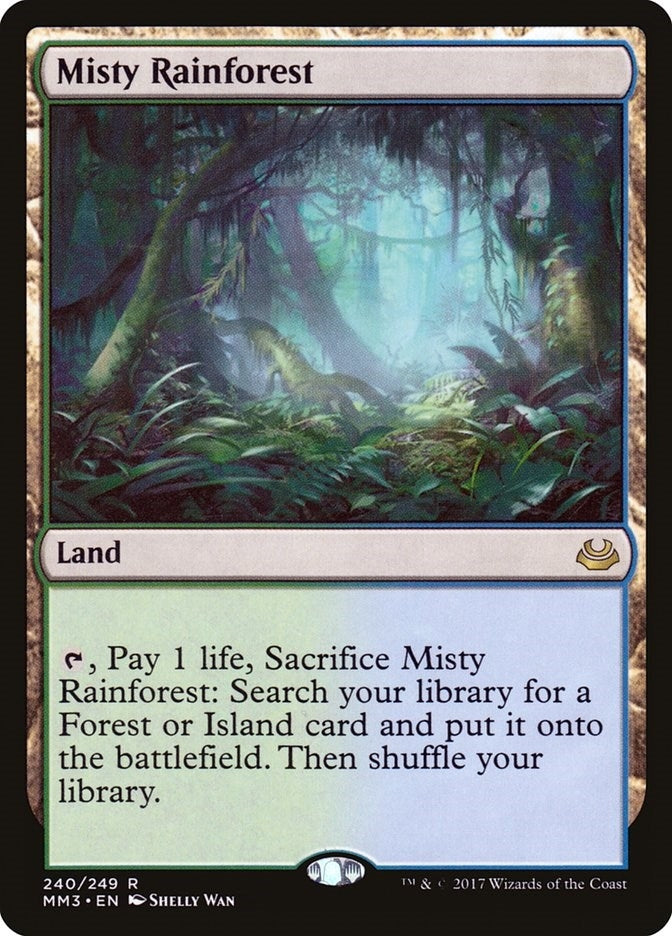 Misty Rainforest (240) (Modern Masters 2017)