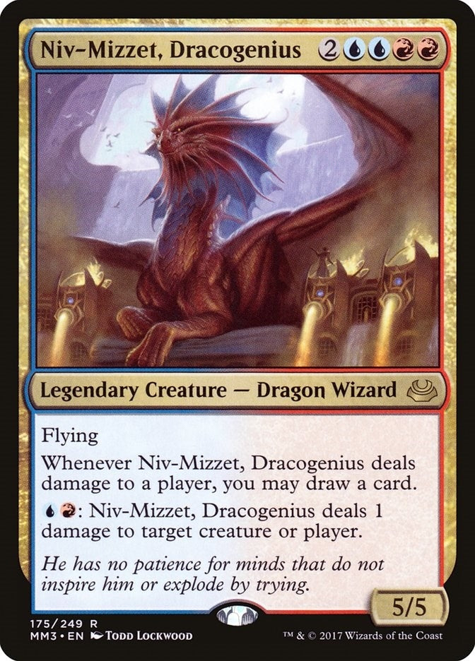 Niv-Mizzet, Dracogenius (175) (Modern Masters 2017)
