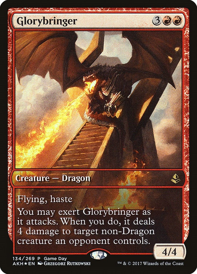 Image for Glorybringer (134) (Game Day & Store Championship Promos) - Magic: The Gathering