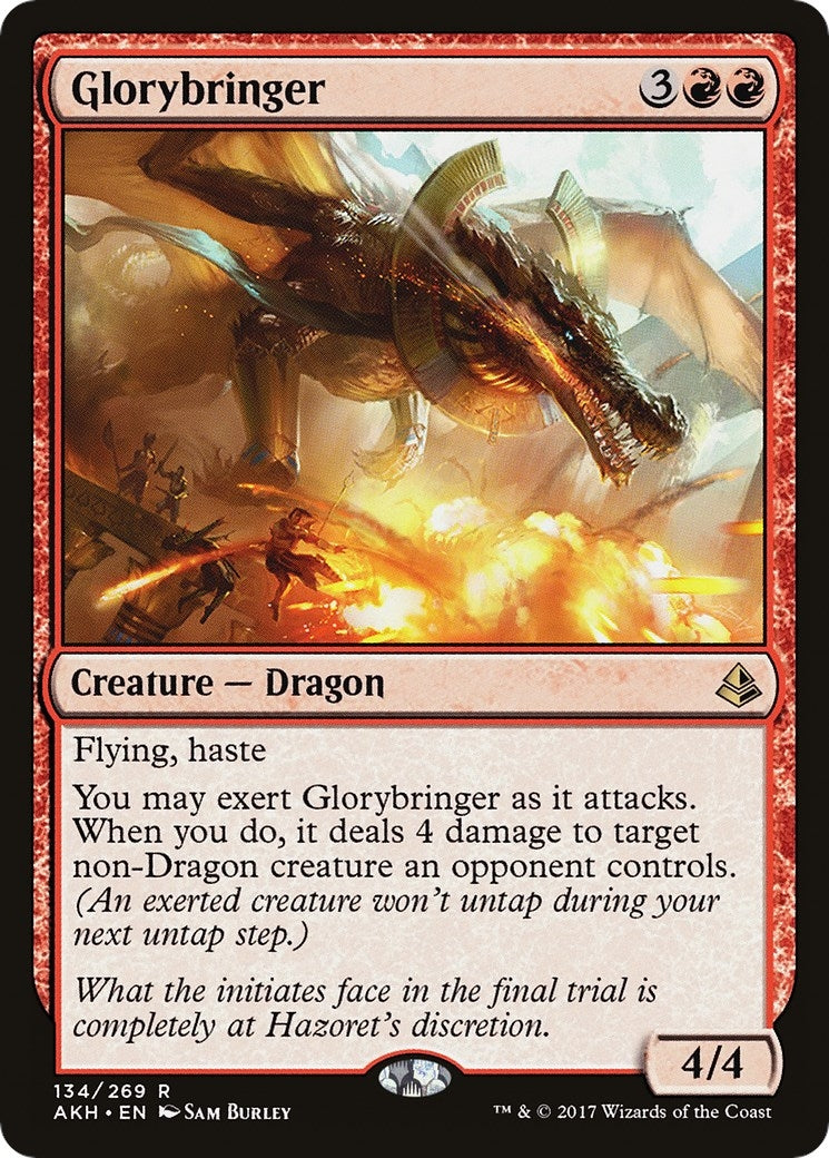 Image for Glorybringer (134) (Amonkhet) (AKH) - Magic: The Gathering