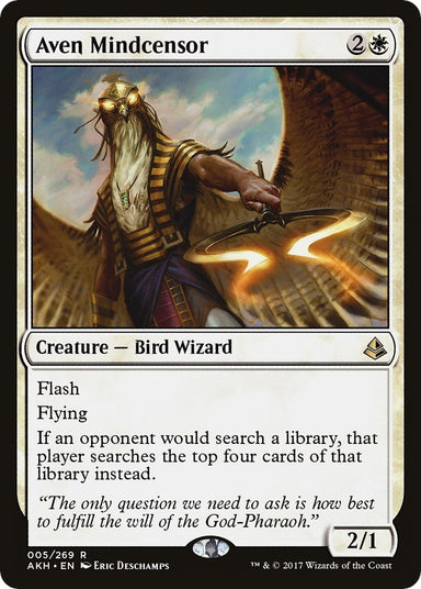 Image for Aven Mindcensor (5) (Amonkhet) (AKH) - Magic: The Gathering