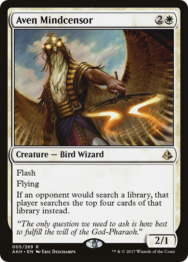 Image for Aven Mindcensor (5) (Amonkhet) (AKH) - Magic: The Gathering