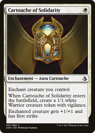 Image for Cartouche of Solidarity (7) (AKH) - Magic: The Gathering