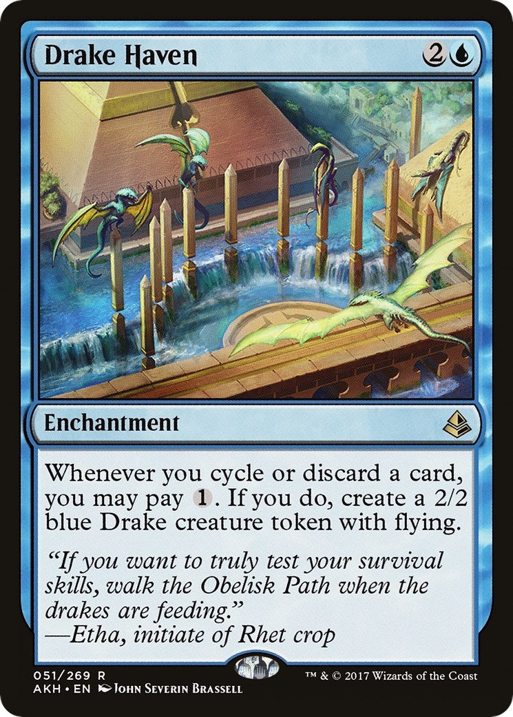 Image for Drake Haven (51) (Amonkhet) (AKH) - Magic: The Gathering