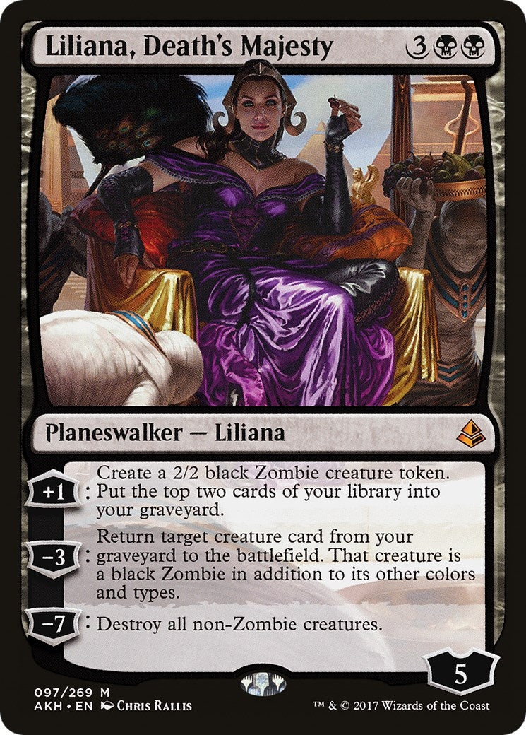 Image for Liliana, Death's Majesty (97) (Amonkhet) (AKH) - Magic: The Gathering
