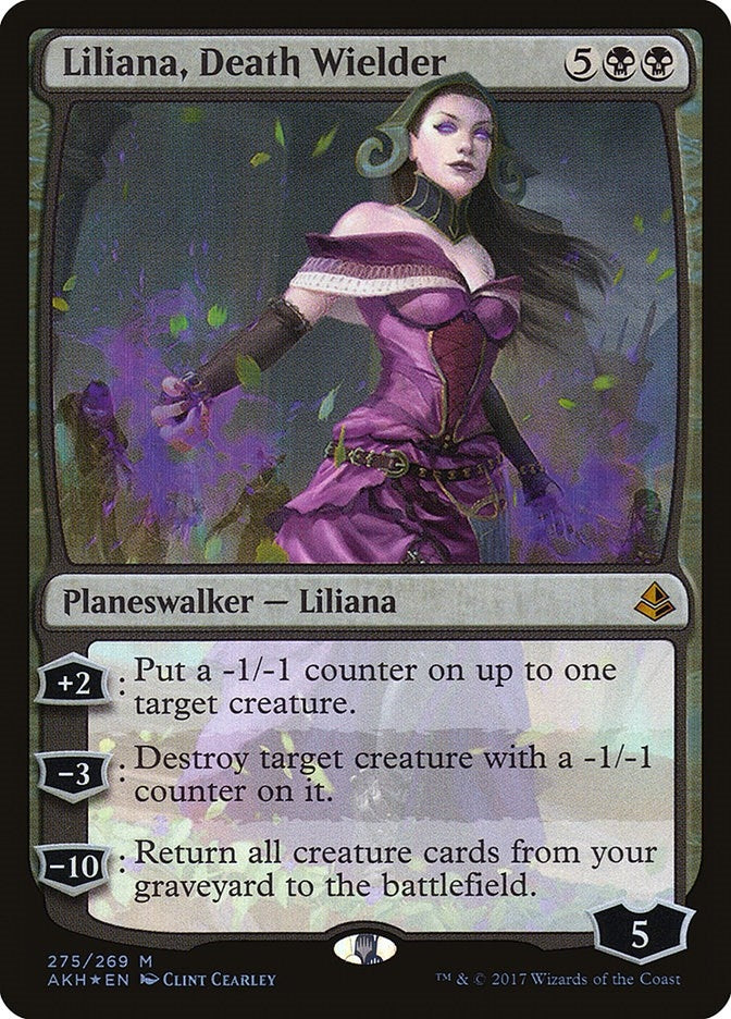 Image for Liliana, Death Wielder (275) (Amonkhet) (AKH) - Magic: The Gathering