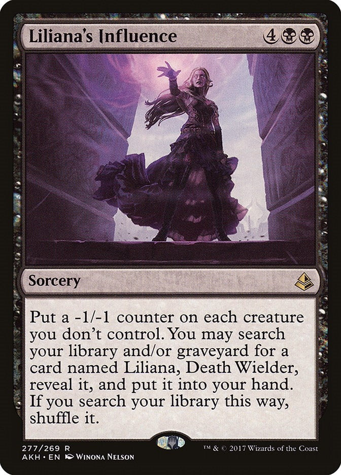 Image for Liliana's Influence (277) (Amonkhet) (AKH) - Magic: The Gathering