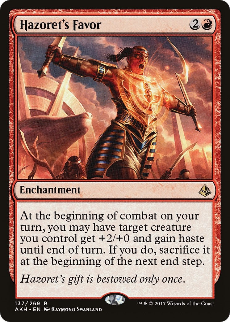 Image for Hazoret's Favor (137) (Amonkhet) (AKH) - Magic: The Gathering